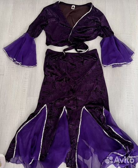 Два костюма и пояс для восточных танцев