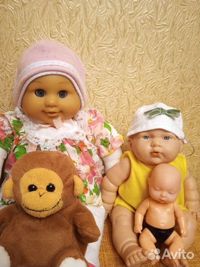Пупсик с обезьянкой другие проданы