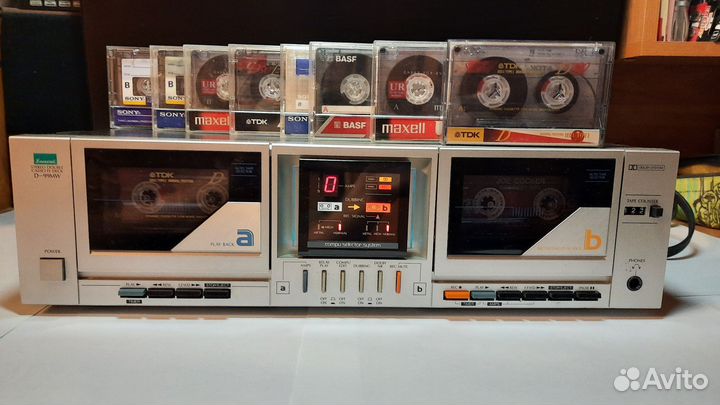 Двух кассетная дека