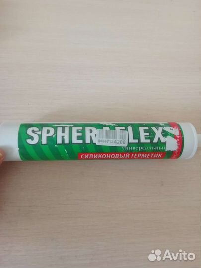 Герметик белый силиконовый новый