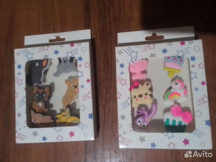 Набор украшений -клипс для крокс