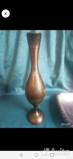 Поднос и кувшин. Винтаж