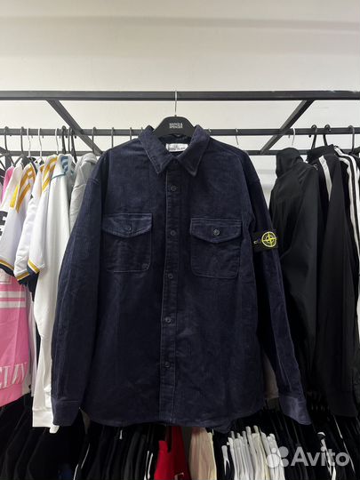 Рубашка Stone Island вельветовая XL