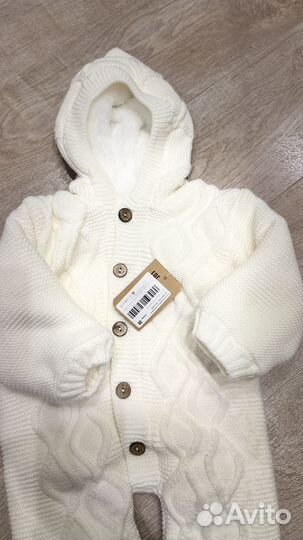 Вязанный комбинезон 80