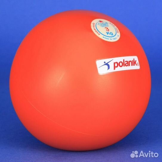 Ядро trial, супер-мягкая резина, для тренировок на улице и в помещениях, 5 кг Polanik VDL50