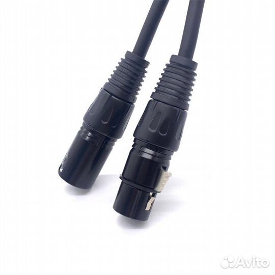 Кабель DMX (микрофонный) 1м