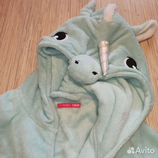 Женский плюшевый халат 42-44 р