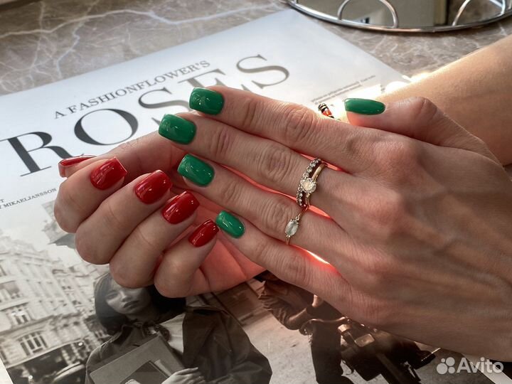 Маникюр с покрытием