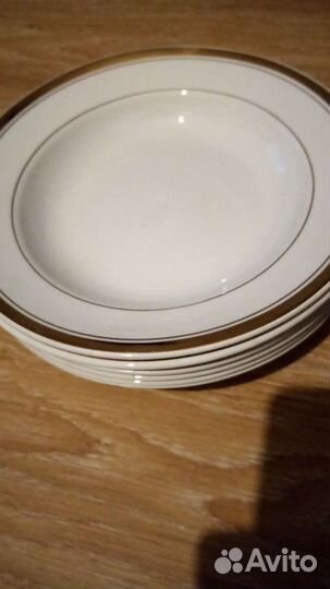 Глубокие суповые тарелки Зик