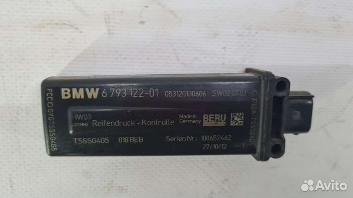 Датчик давления в шине6793122BMW5 F10/F11/GT F070