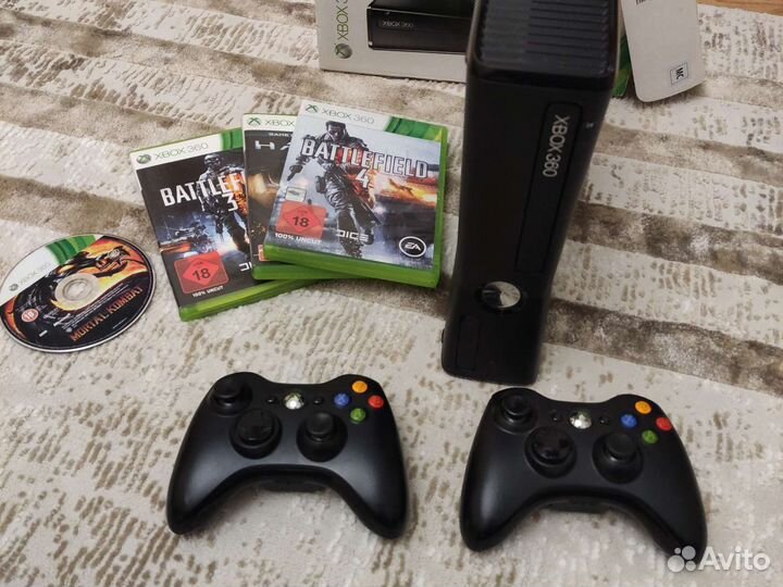 Xbox 360 250gb не прошитый