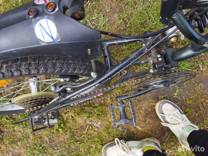 Велосипед бу 12 скоростей. на 6-10 лет