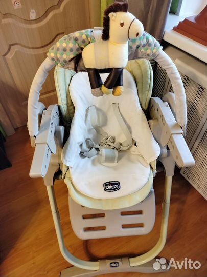 Детский стульчик для кормления chicco