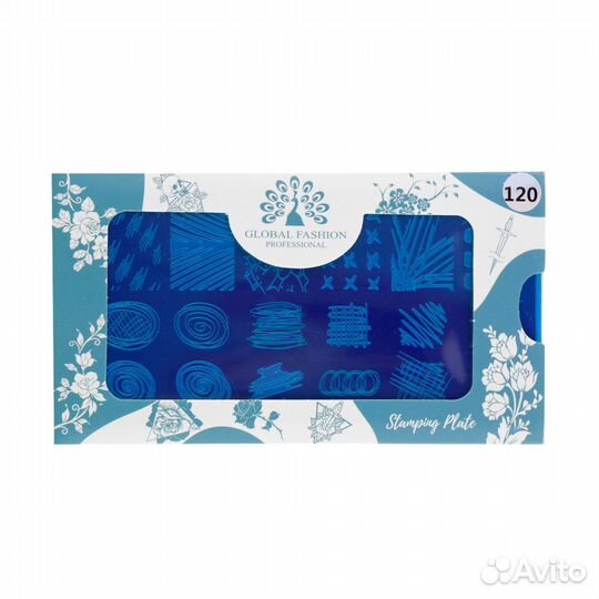 Диск для стемпинга Global Fashion #-120