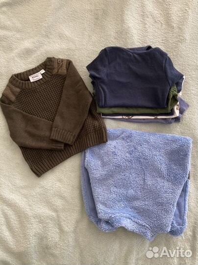 Пакет вещей на мальчика 68