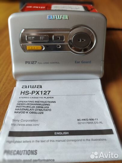 Кассетный плеер aiwa HS-PX127