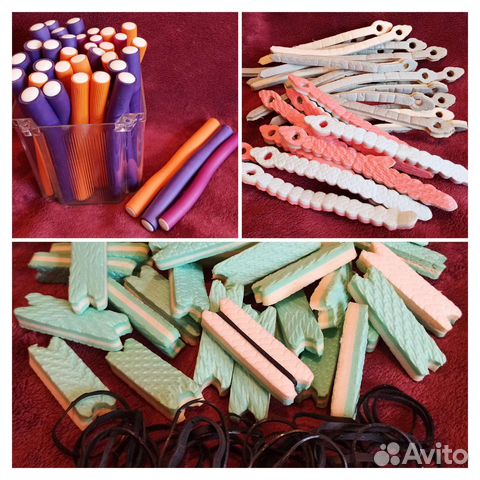 Средства для волос, Бигуди, вешалка 