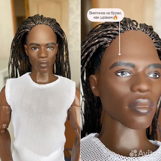 Кен Джон Лукс со шрамом (looks)