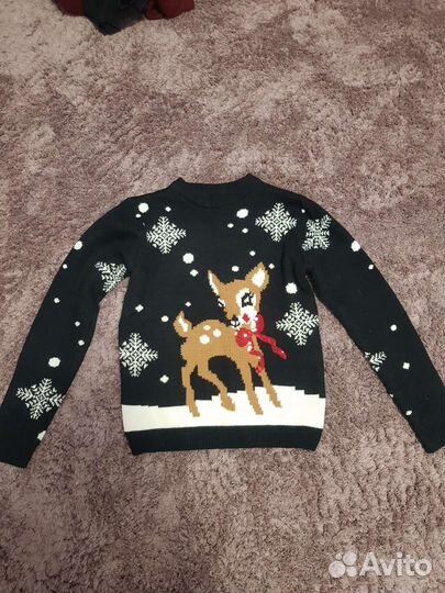 Свитер новогодний