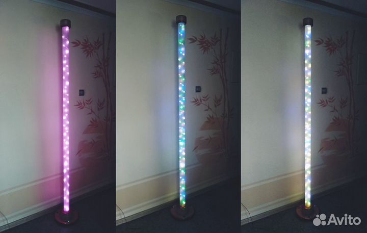 Светильник напольный, торшер. Высота 2.3 метра