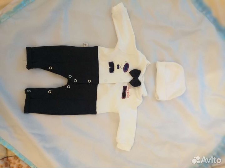 Конверт на выписку для мальчика летний