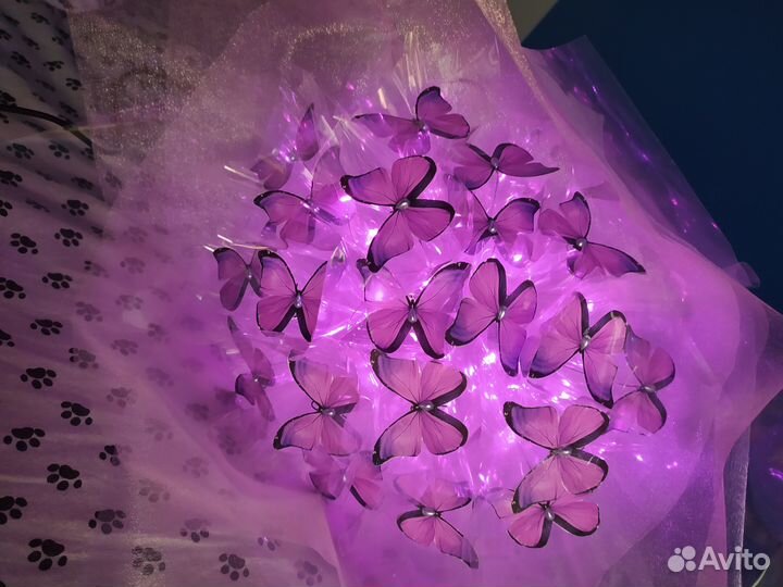 Букет из бабочек 700р