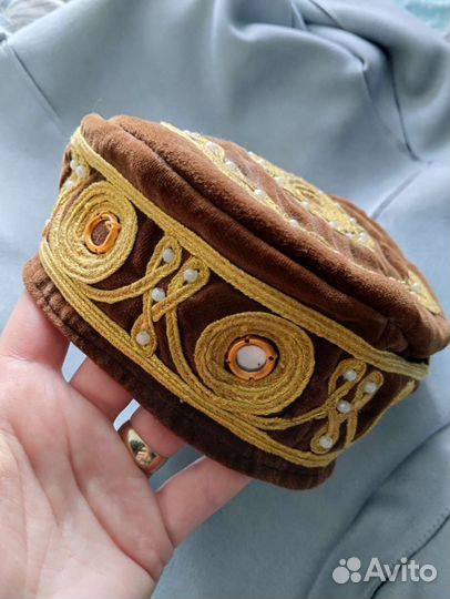 Тюбетейка(праздничная).Привезена из Турции