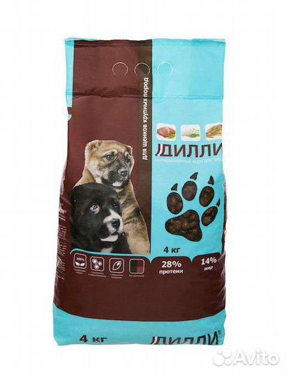 Сухой корм для собак крупных пород