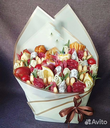 Мужской съедобный букет