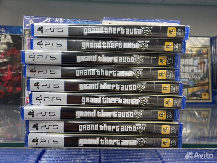 Grand Theft Auto V (диск ps5 русский)