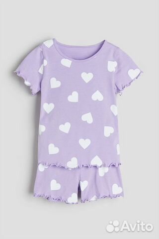 Пижама H&M для девочки новая, размер 122/128