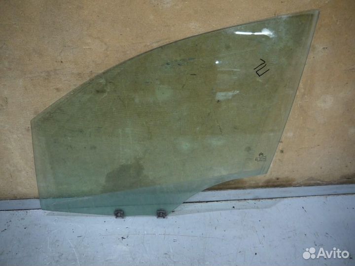 Стекло двери передней левой Citroen C4 II (2011)