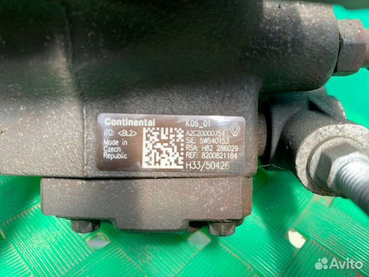 Тнвд для рено лагуна 3,К9К,1.5DCi