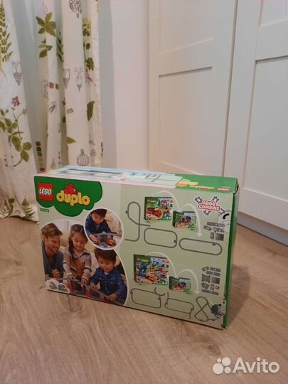 Lego duplo железнодорожный мост