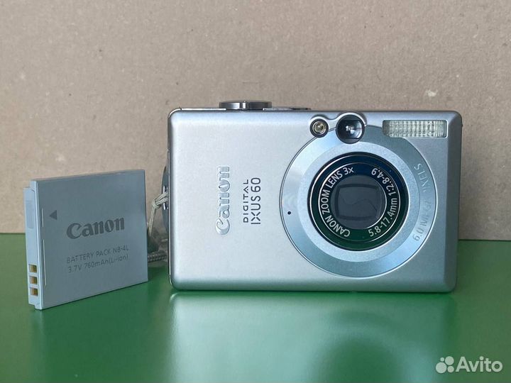 Vintage Digicam CCD Матрица, Canon Digital ixus 60