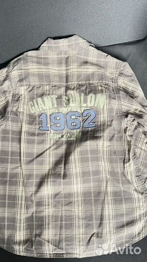 2 Рубашки для мальчика 110 Tom tailor в клетку