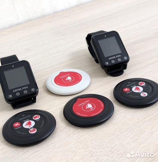 Кнопка вызова официанта, персонала в ассортименте