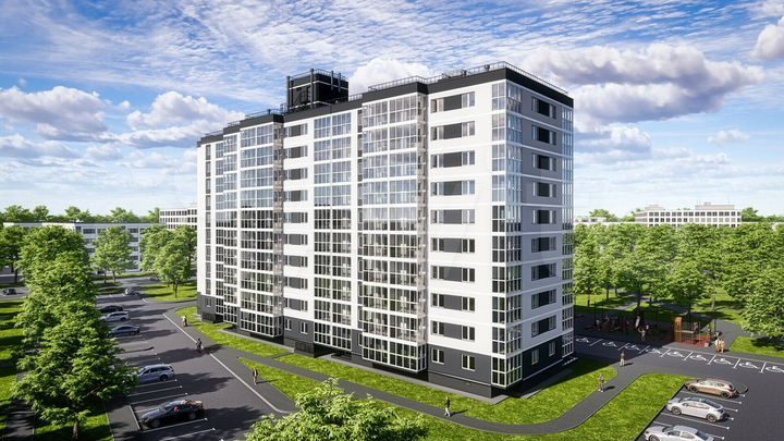 2-к. квартира, 69,6 м², 8/10 эт.