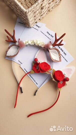 Ободок с ушками