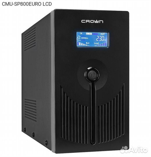 CMU-SP800euro LCD, ибп crown CMU-SP 800 ва, Tower