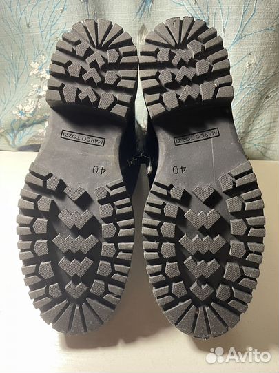 Ботинки зимние натуральная кожа marco tozzi