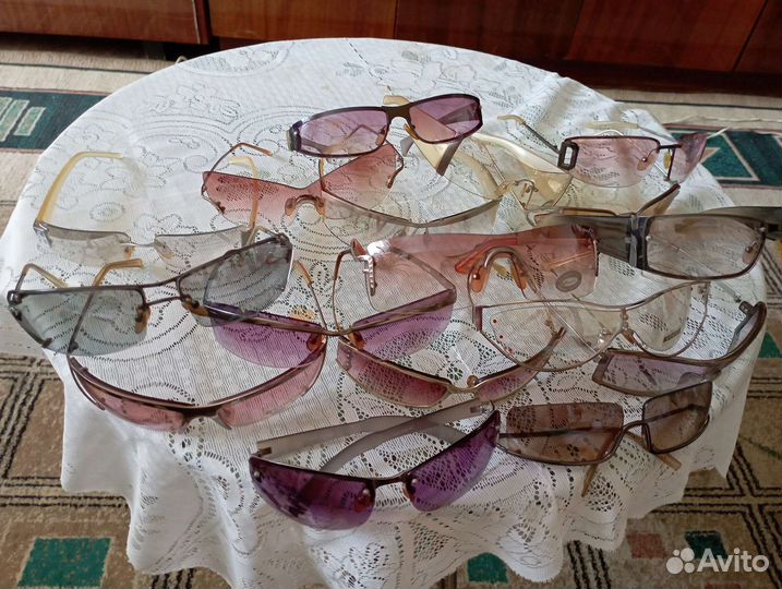 Винтажные брендовые очки новые