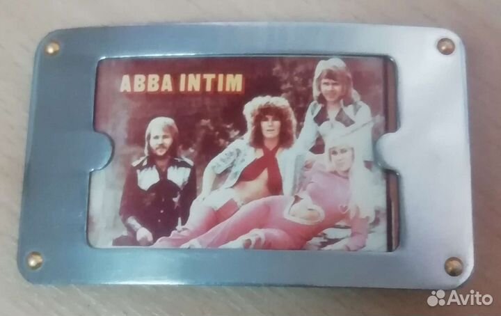 Бляха на ремень abba СССР