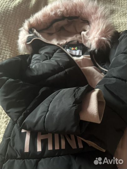 Пуховик для девочки 134