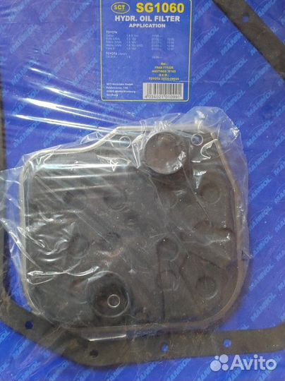 Прокладка и фильтр акп тойота