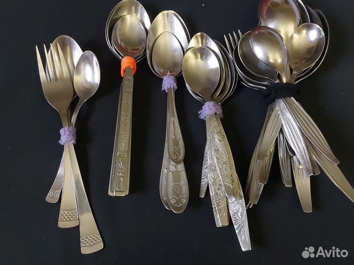 Ложки вилки нержавейка СССР