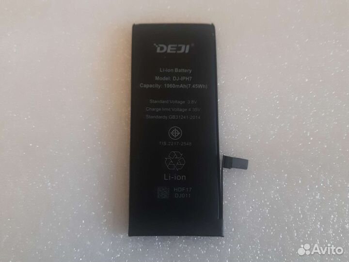 Батарея iPhone 7 deji, DJ-IPH7, емкость 1960mAh