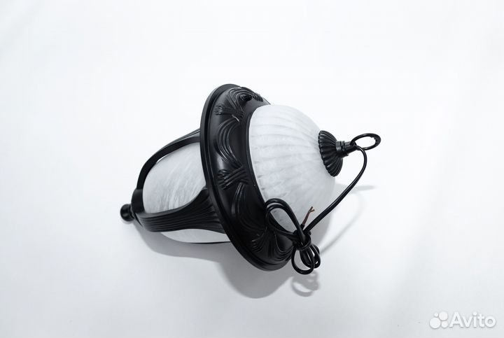 Светильник подвесной метал стекло