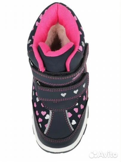 Новые зимние ботинки для девочки 22,23 размер