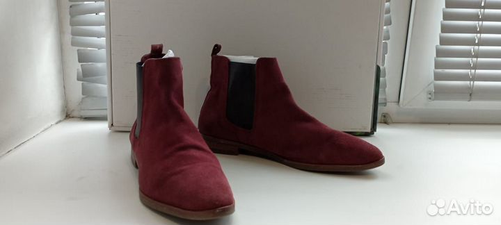 Полусапоги женские челси Genuine Leather Италия на